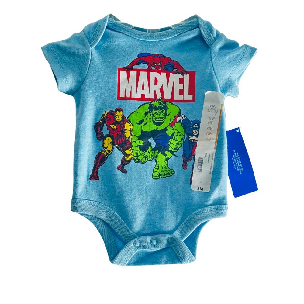 Marvel Comics Onesie Newborn NWT Newborn
